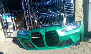 Bmw M4 headlights and front bumper complete available