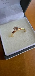 Engagement ring 18ct 0.501 ct