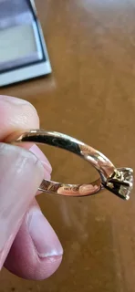 Engagement ring 18ct 0.501 ct