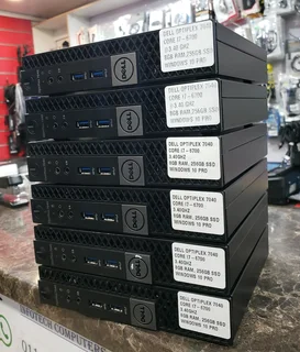 Dell OptiPlex  7040 Tiny Pc  , Core i7 6th Gen, 8GB RAM 256GB SSD PREOWNED