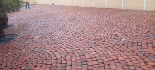 Rock clay half brick pavers supplying and installation in all areas around Capetown