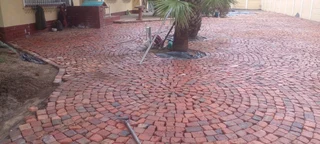 Rock clay half brick pavers supplying and installation in all areas around Capetown