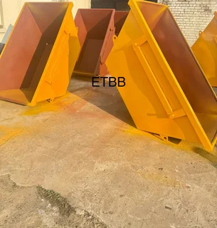 Yellow Skip bins