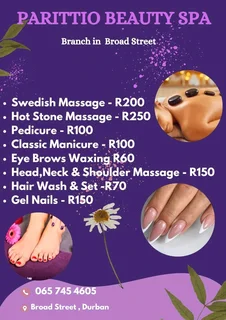 Beauty therapist needed in Chatsworth!