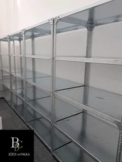 GALVANIZED STEEL SHELVES