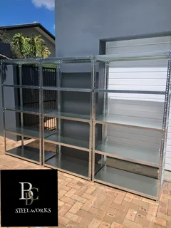 GALVANIZED STEEL SHELVES