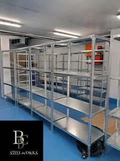 GALVANIZED STEEL SHELVES