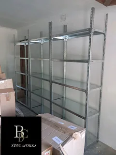 GALVANIZED STEEL SHELVES