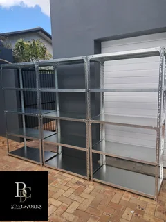 GALVANIZED STEEL SHELVES