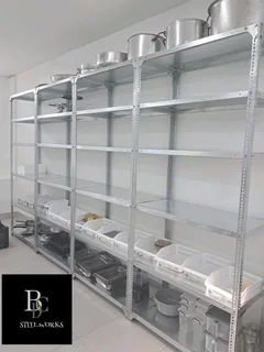 GALVANIZED STEEL SHELVES