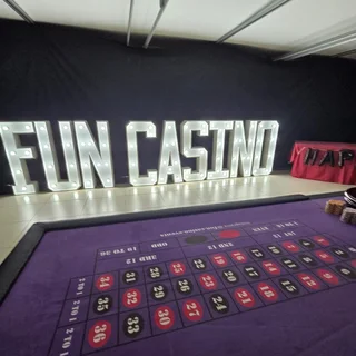 Make your Event Shine With Our Marquee Letters. Perfect For Adding Touch Of Glamour To Your Function