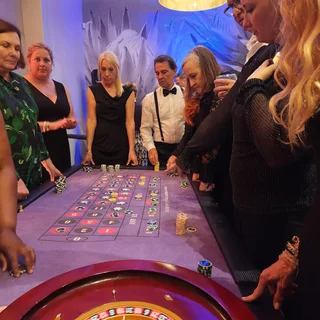 Add A Touch Of Glamour To Your Conference Or Gala Dinner With Our Roulette Table.