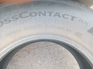X4/ 2 5 5 /70/ R17/ 112T M.S/ CONTINENTAL CROSSCONTACT RX