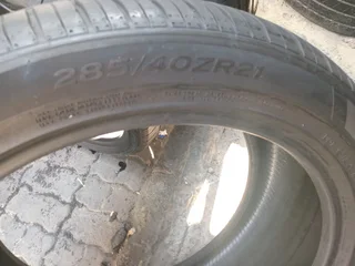 X2/ 285/ 40/ ZR21 HANKOOK VENTUS S1EVO3 SUV
