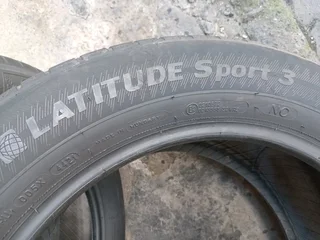 265/ 50/ R19 MICHELIN LATITUDE SPORT 3 DATE 2022