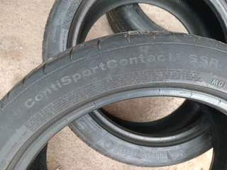 X4/ 225/45/R18/ CONTINENTAL CONTISPORTCONTACT5 RUNFLAT