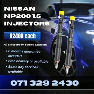 Nissan Np200 1.5 Injectors For Sale With Warranty
