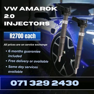 VW AMAROK 2.0 INJECTORS FOR SALE WITH WARRANTY INCLUDED