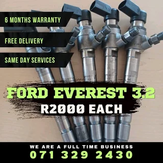 Ford Everest 3.2 Injectors For Sale With Warranty