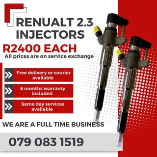 Renault 2.3 Diesel Injectors For Sale With Warranty