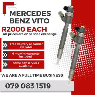 Mercedes Benz Vito Injectors For Sale With Warranty