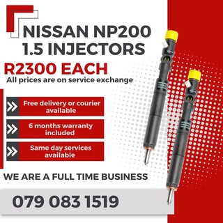 Nissan Np200 1.5 Injectors For Sale With Warranty
