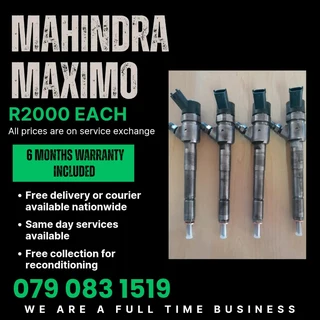 Mahindra Maximo Injectors For Sale With Warranty