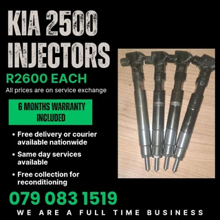 Kia 2500 Injectors For Sale With Warranty