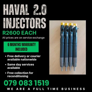 Haval 2.0 Injectors For Sale With Warranty