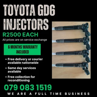 Toyota Gd6 Injectors For Sale With Warranty