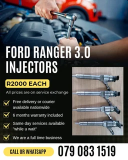 Ford Ranger 3.0 Injectors For Sale With Warranty