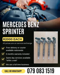 Mercedes Benz Sprinter Injectors For Sale With Warranty