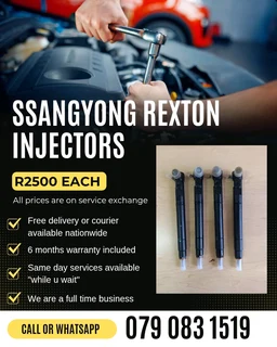 Ssangyong Rexton Injectors For Sale With Warranty