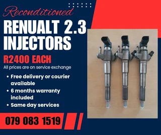 Renault 2.3 Injectors For Sale With Warranty