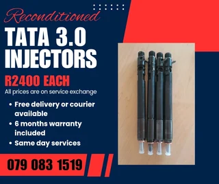 Tata 3.0 Injectors For Sale With Warranty