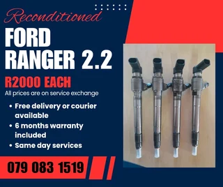 Ford Ranger 2.2 Injectors For Sale With Warranty