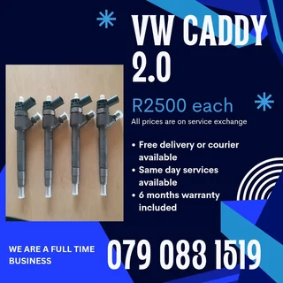 Vw Caddy 2.0 Injectors For Sale With Warranty