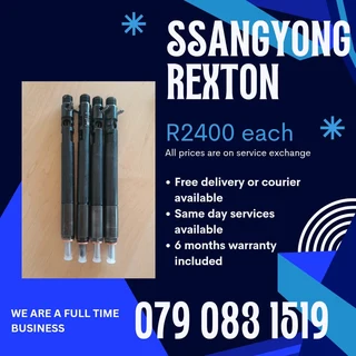 Ssangyong Rexton Injectors For Sale With Warranty