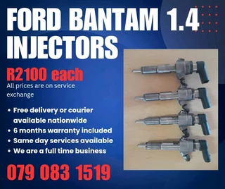 Ford Bamtam 1.4 Injectors For Sale With Warranty