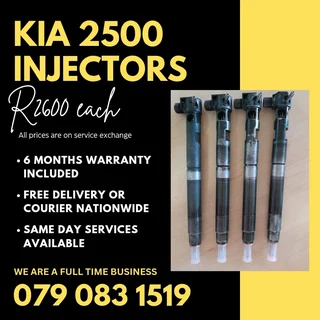 Kia 2500 Injectors For Sale With Warranty