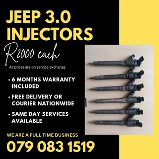 Jeep 3.0 Injectors For Sale With Warranty