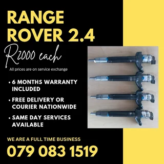Range Rover 2.4 Injectors For Sale With Warranty