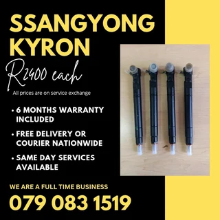Ssangyong Kyron Injectors For Sale With Warranty