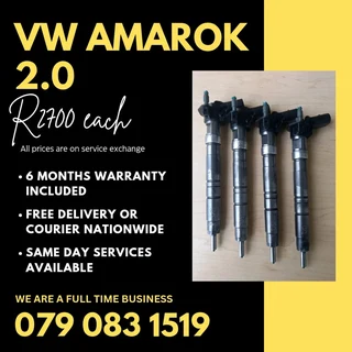 Vw Amarok 2.0 Injectors For Sale With Warranty