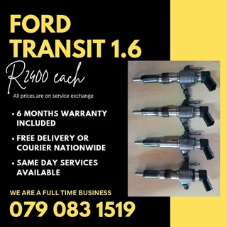 Ford Transit 1.6 Injectors For Sale With Warranty