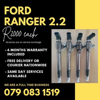 Ford Ranger 2.2 Injectors For Sale With Warranty