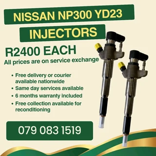 Nissan Np300 Yd25 Injectors For Sale With Warranty