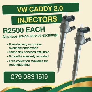 Vw Caddy 2.0 Injectors For Sale With Warranty