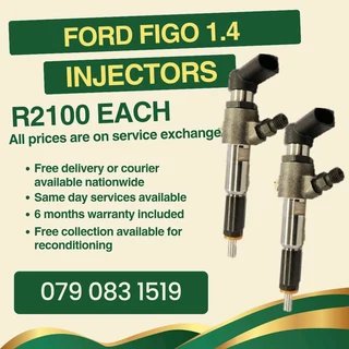 Ford Figo 1.4 Injectors For Sale With Warranty