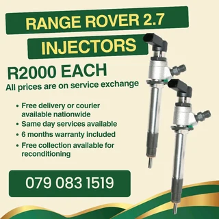 Range Rover 2.7 Injectors For Sale With Warranty